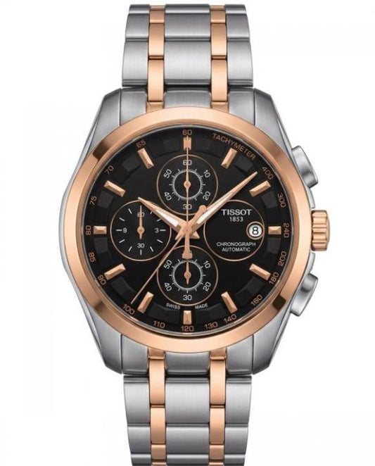 Tissot 1853 Couturier 2Ton Black Watch