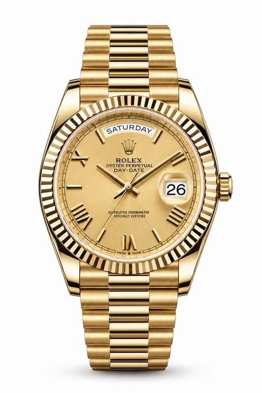 RLX PREMIUM QUALITY DAY DATE FULL GOLD