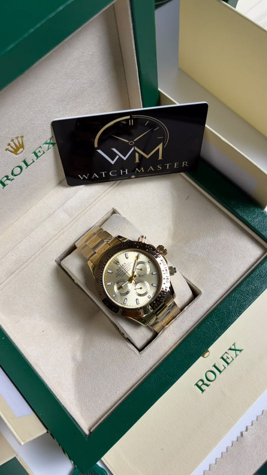 Rolex Oyster Perpetual Daytona Full Gold Watch