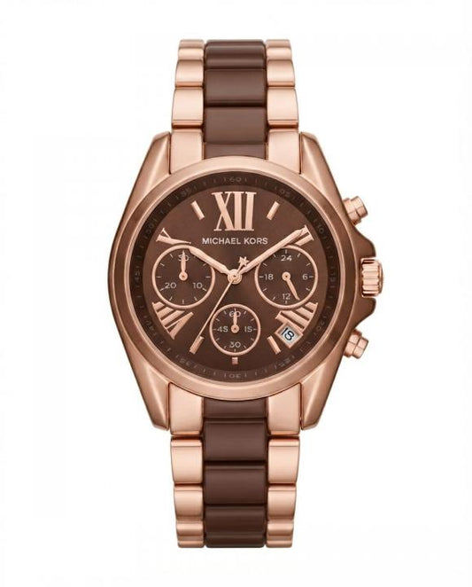 Micheal kors bradeshaw Brown two tone