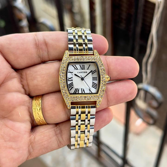 Cartier Tortue 2ton White