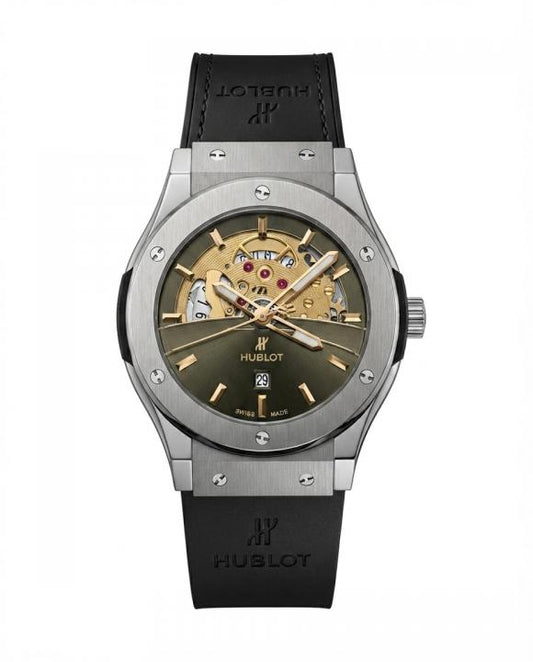 Hublot Big Bang Tourbillon Black Leather