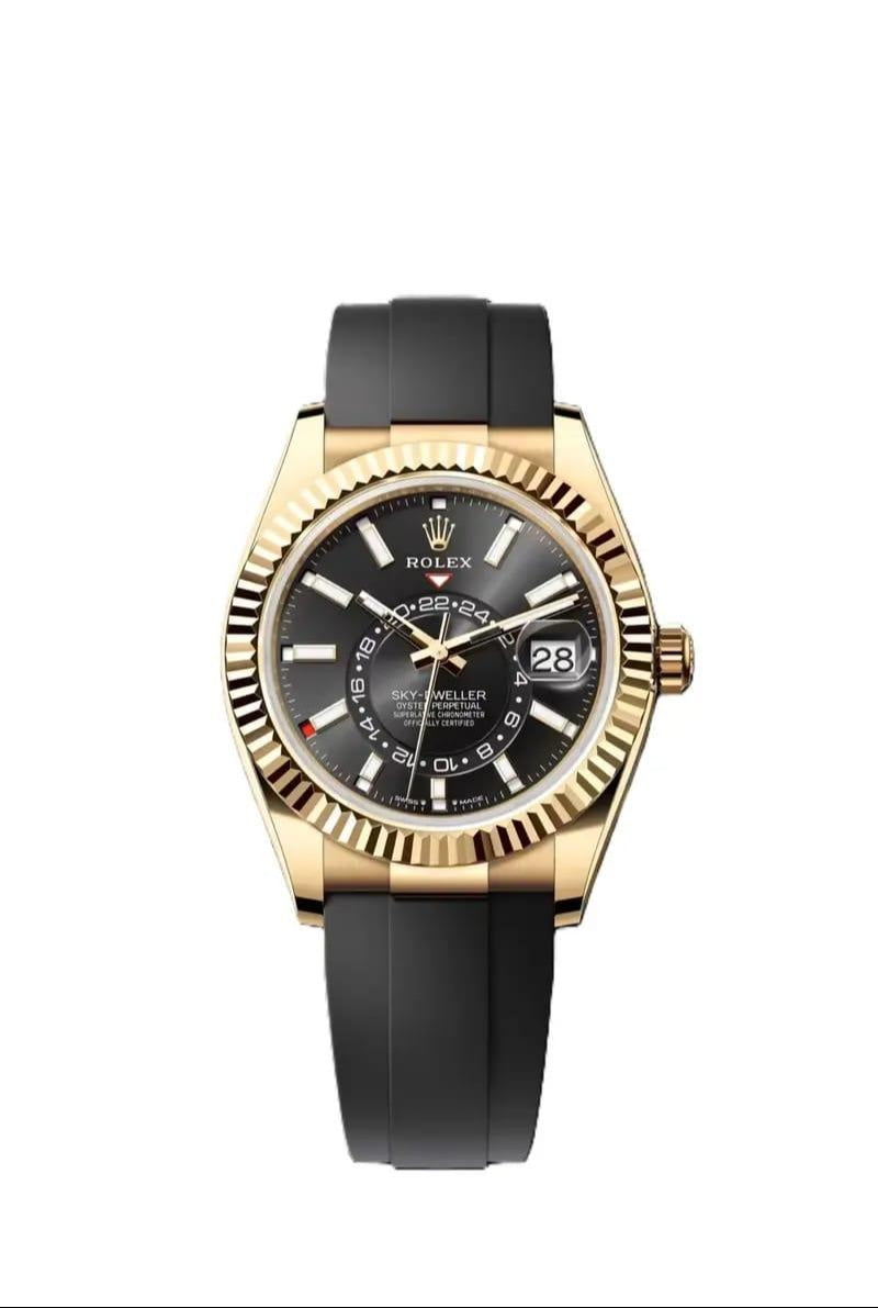 Black Gold Royal Sky Dweller Premium Watch for Men