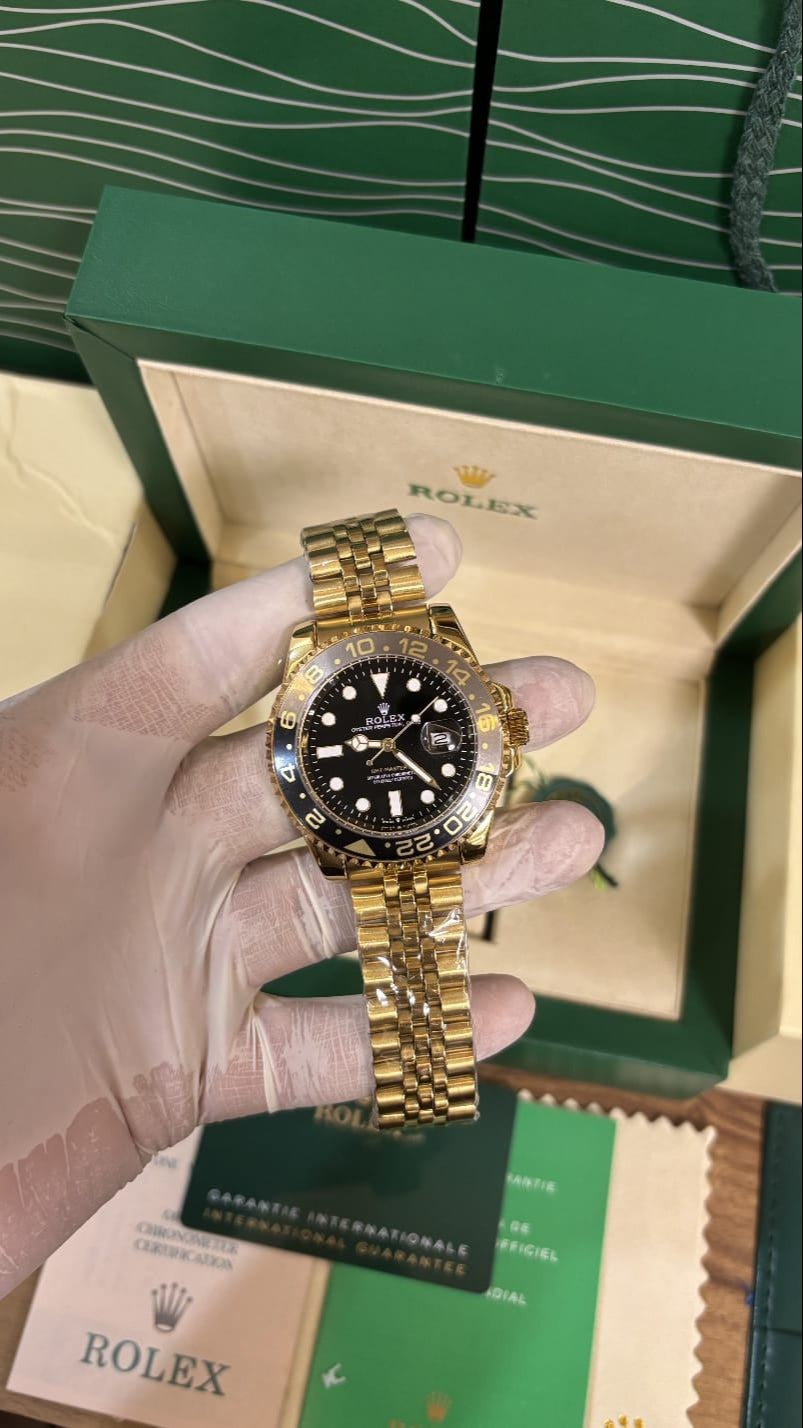 Full Gold Imperial GMT Master Premium Watch for Men
