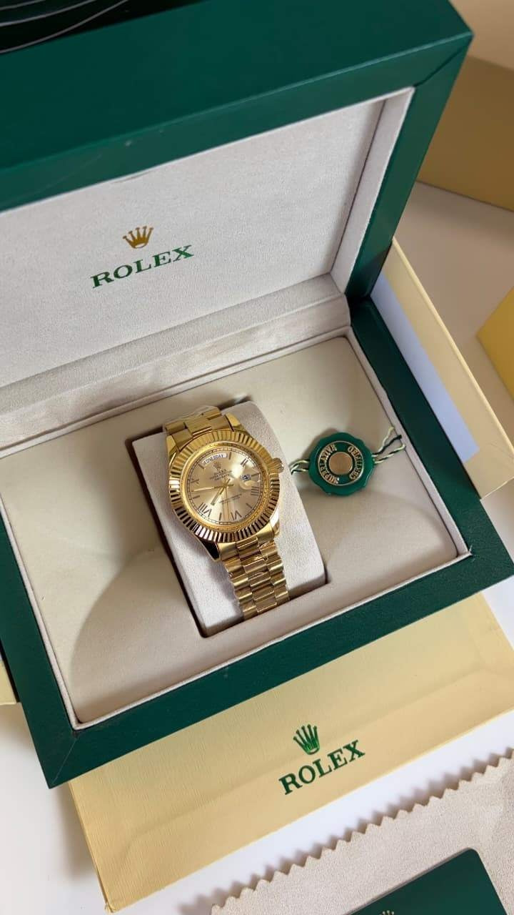 RLX PREMIUM QUALITY DAY DATE FULL GOLD