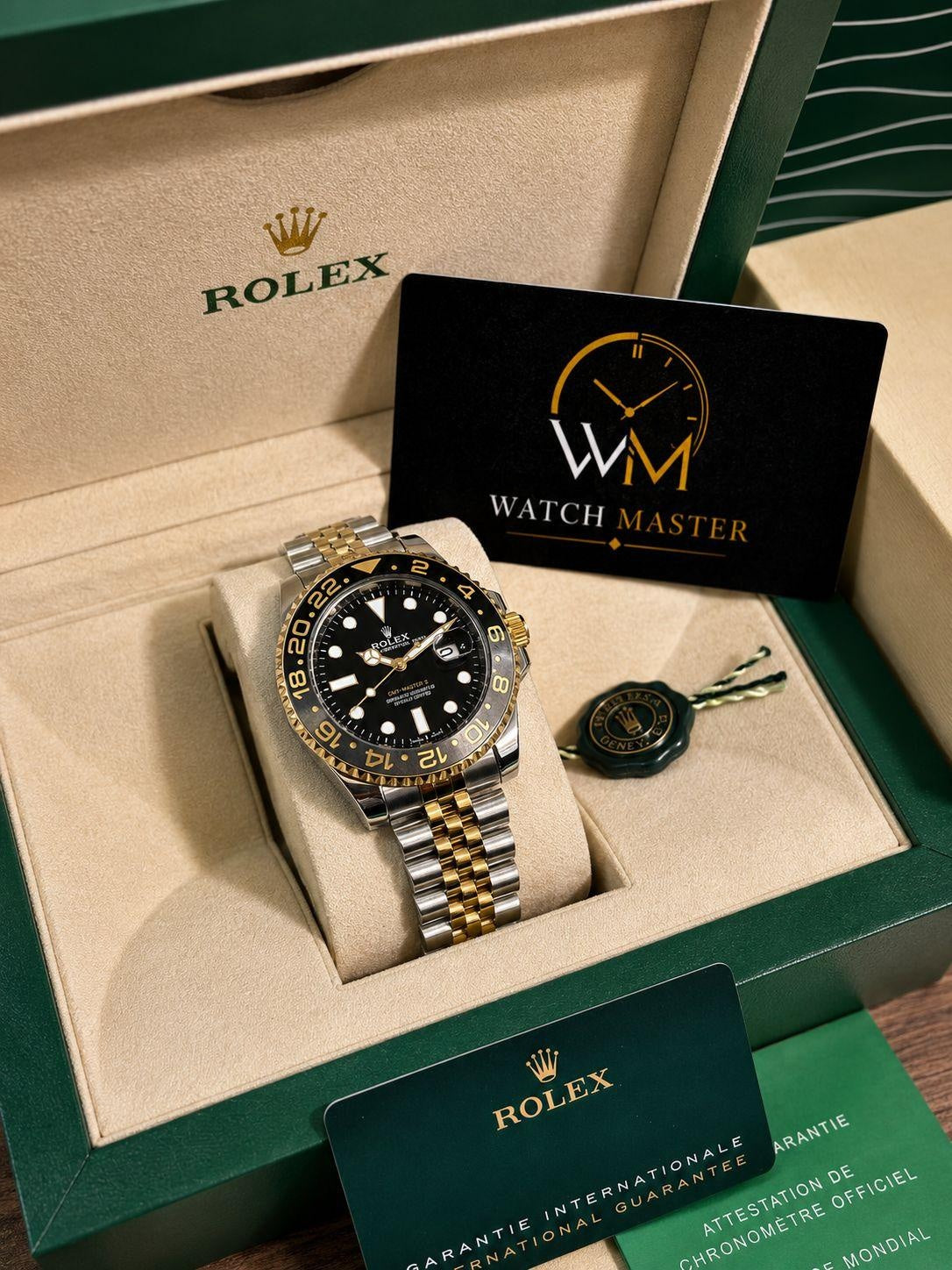 2 Tone Classic GMT Master Premium Watch for Men