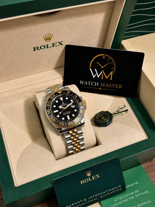 2 Tone Classic GMT Master Premium Watch for Men