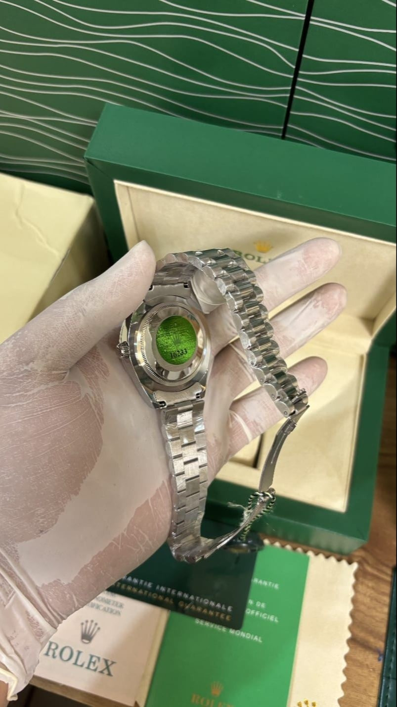 Silver Luxury Date Just Premium Watch for Men