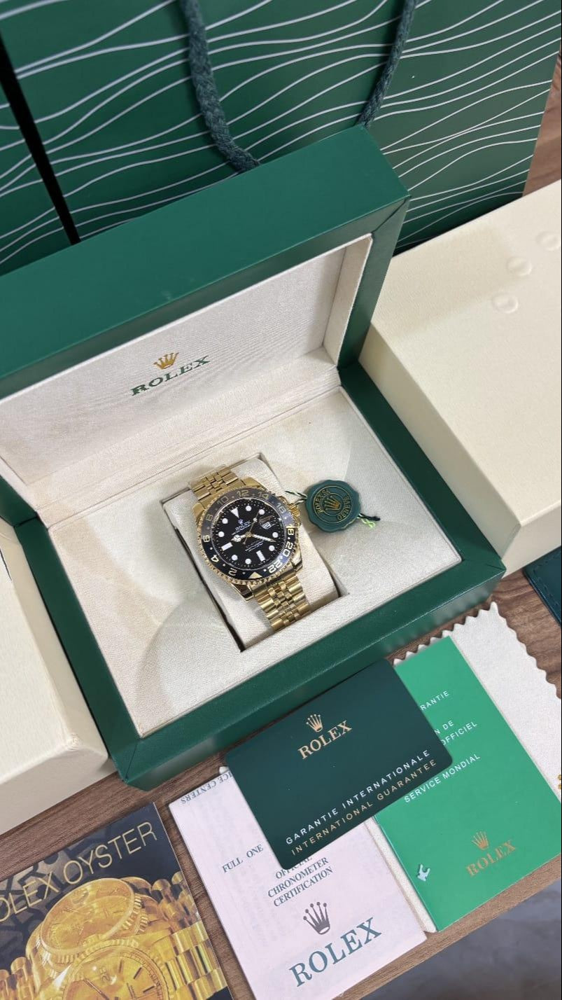 Full Gold Imperial GMT Master Premium Watch for Men