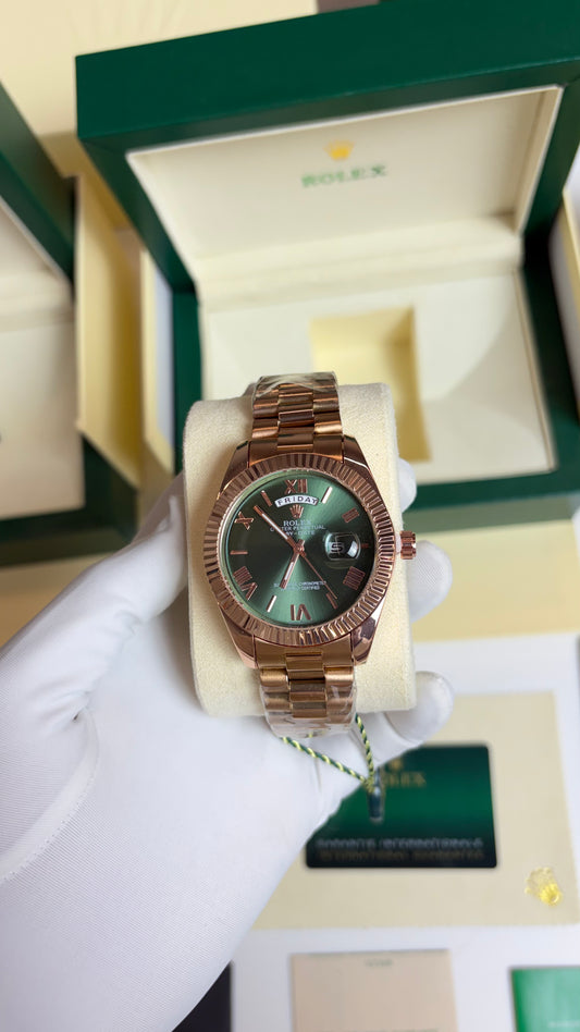 Rolex Oyster Perpetual Day Date Copper Green