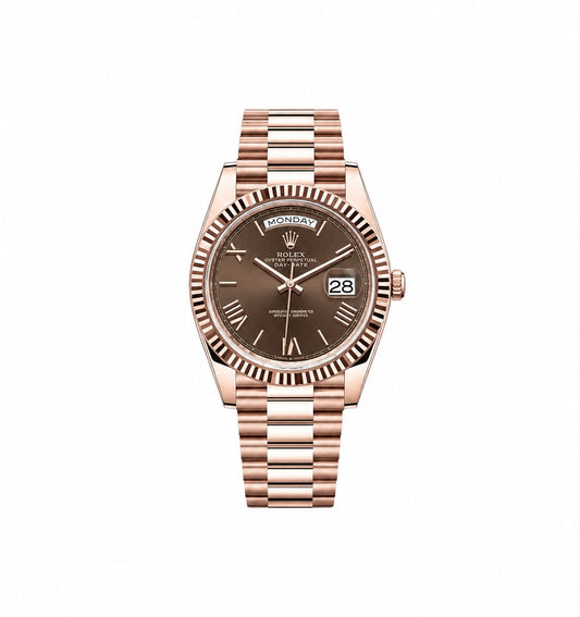 Maroon Exclusive Day Date Premium Watch for Men