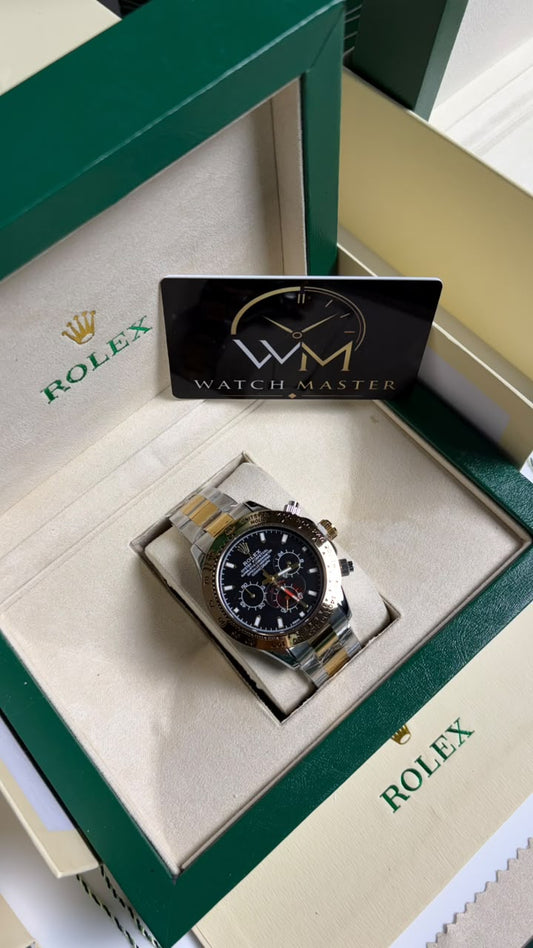 Rolex Oyster Perpetual Daytona 2Ton Black Watch