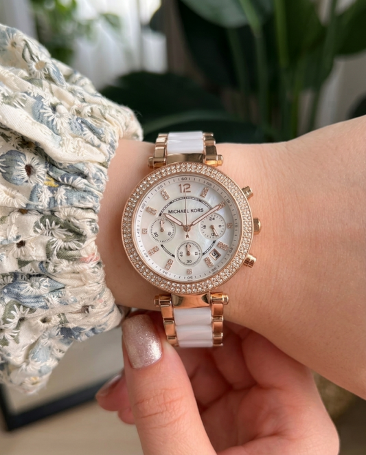 Michael Kors Parker White