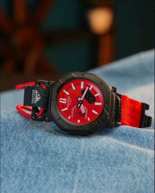 Casio Pro Trek PRJ-B001B-2 Red-Black