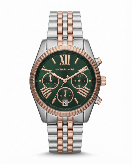 Micheal kors Lexington Mk8602 2Ton Green Dial