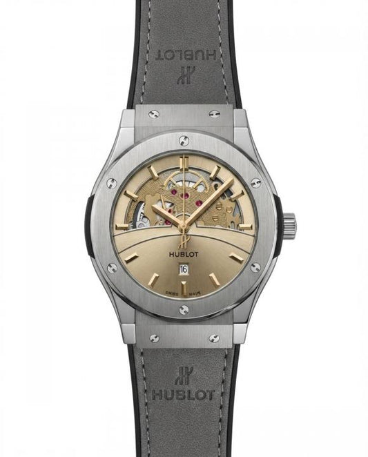 Hublot Big Bang Tourbillon Gray Leather