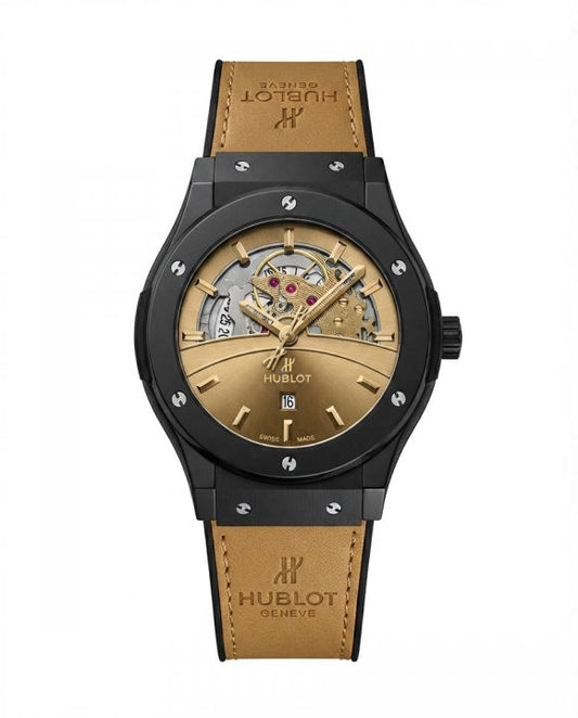 Hublot Big Bang Tourbillon Brown Leather