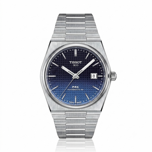 Tissot 1853 Prx Silver 2 Two Shades Quartz Movement