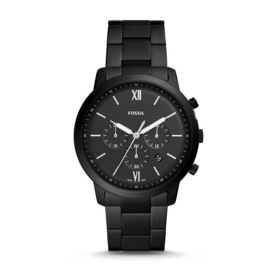 Fossil Neutra Chronograph FS5474 Black White