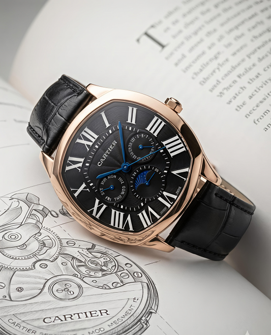 Cartier Diaster Square Black Copper Black