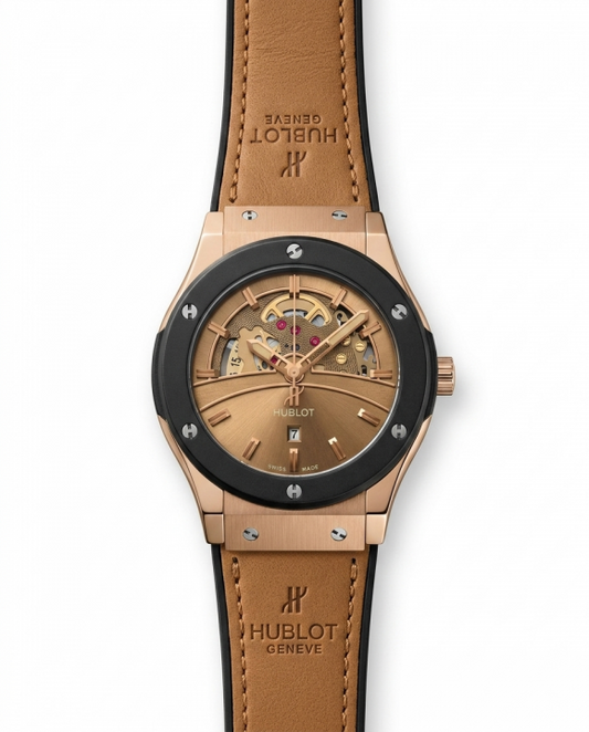 Hublot Big Bang Tourbillon Brown Leather